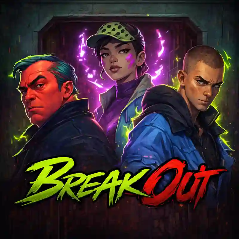 Breakout casino game interface on wj2