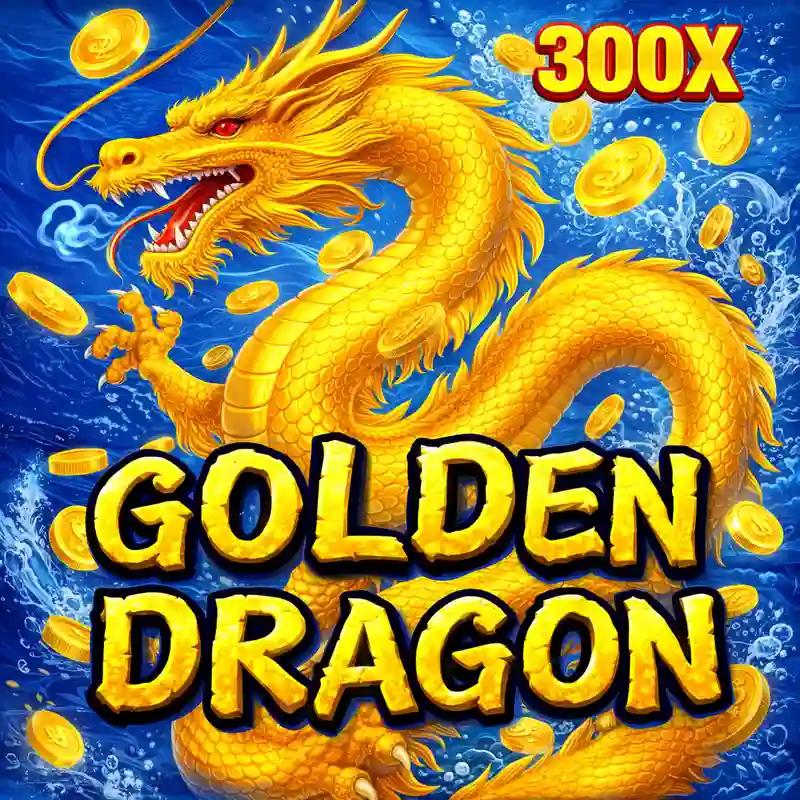 Golden Dragon online casino slot game at wj2